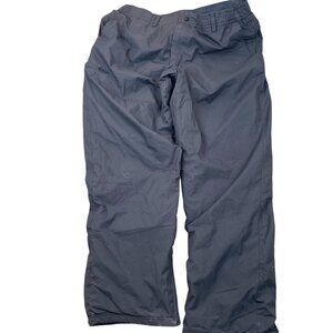 ZeroXposur Mens Insulated Snow Pants Size XL Gray Outdoors Winter Skiing Pockets